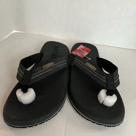 Oncai | Shoes | Oncai Black Flip Flops For Mens | Poshmark display picture 1